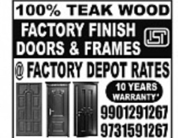 Teak Wood Doors & Frames