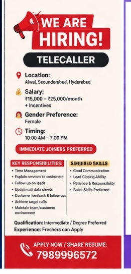 Telecaller Job