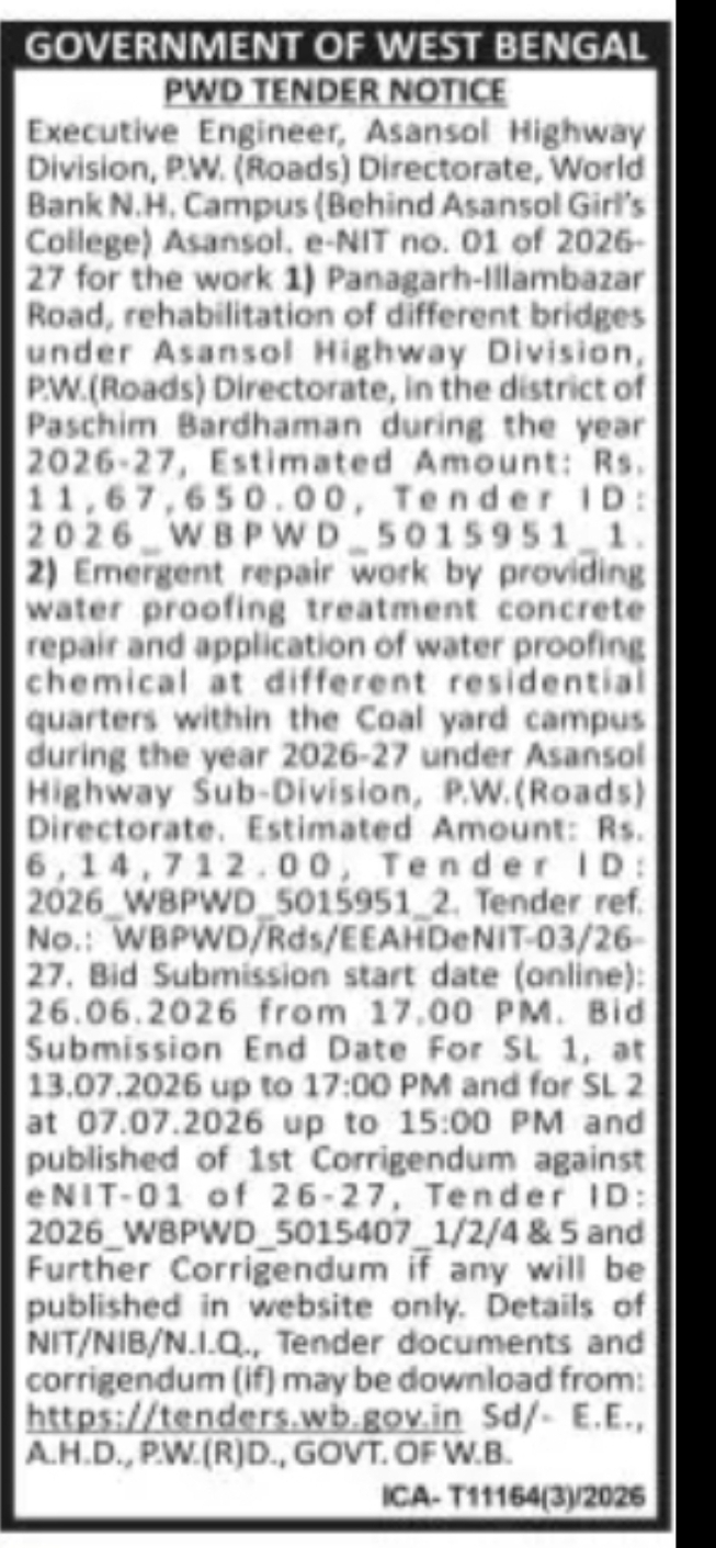 TENDER NOTICE