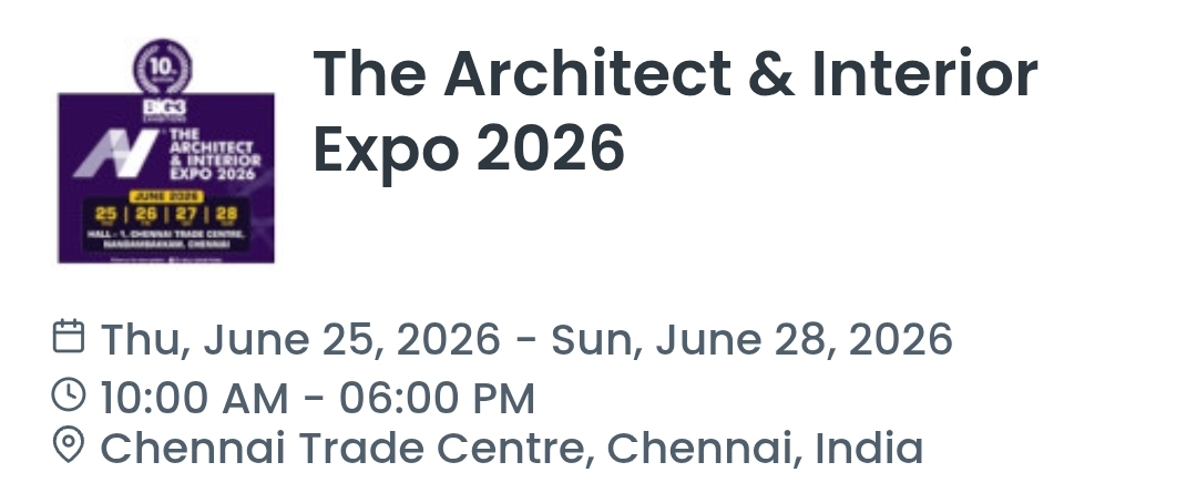 The Architect & Interior Expo 2026
