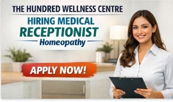 The Hundred Wellness Centre – Hiring Receptionist