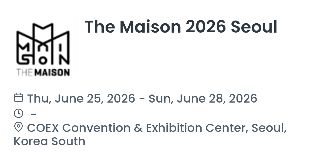 The Maison 2026 Seoul