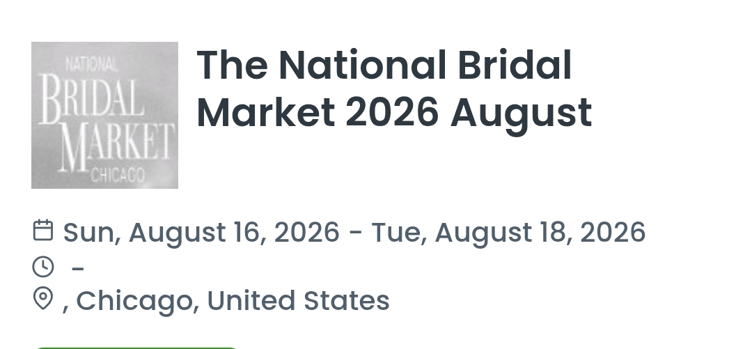 The National Bridal Market 2026 August