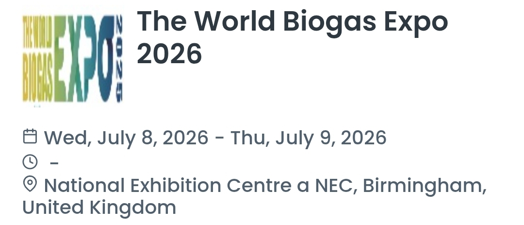 The World Biogas Expo 2026