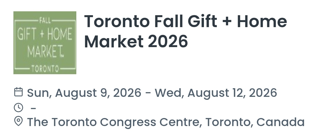 Toronto Fall Gift + Home Market 2026