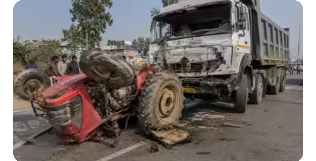 Tractor-truck collision in UP's Kannauj kills 3, injures 1