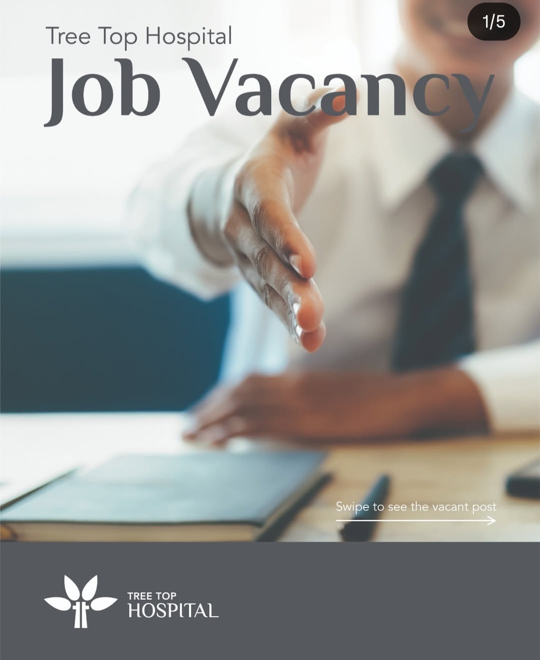 Treeatop Hospital have Vaccancy!!!!!