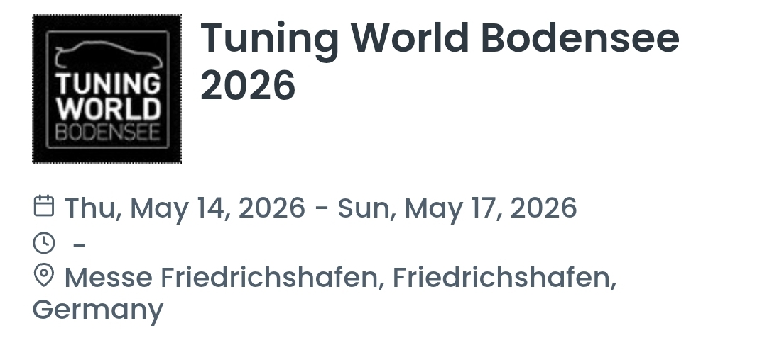 Tuning World Bodensee 2026