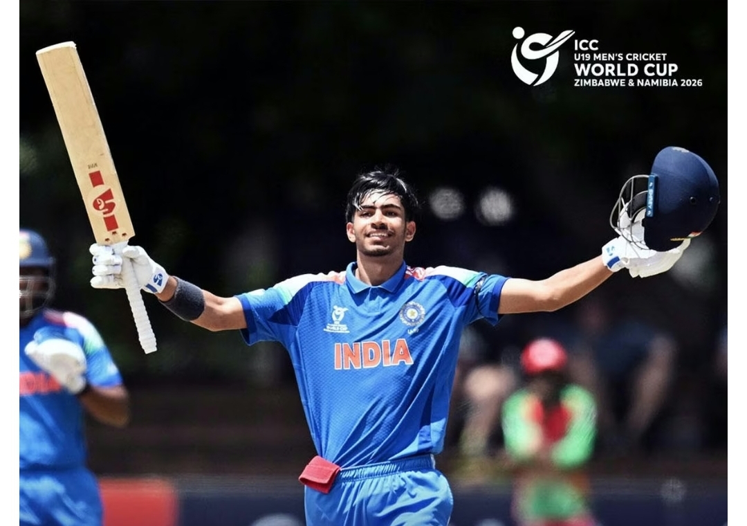 Under-19 WC: Vihaan Malhotra hits century as India crush Zimbabwe by 204 runs!