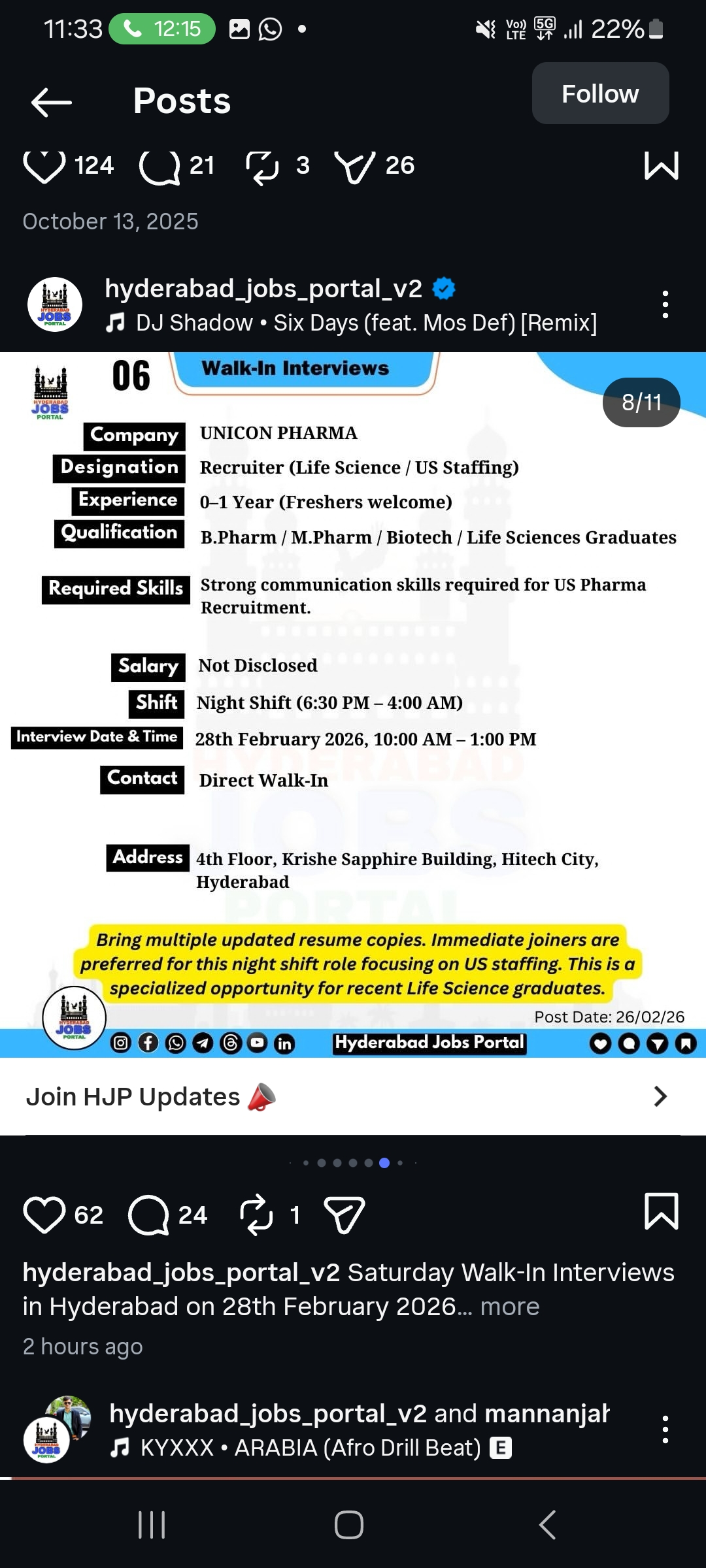 Unicon Pharma – Recruiter (US Staffing)