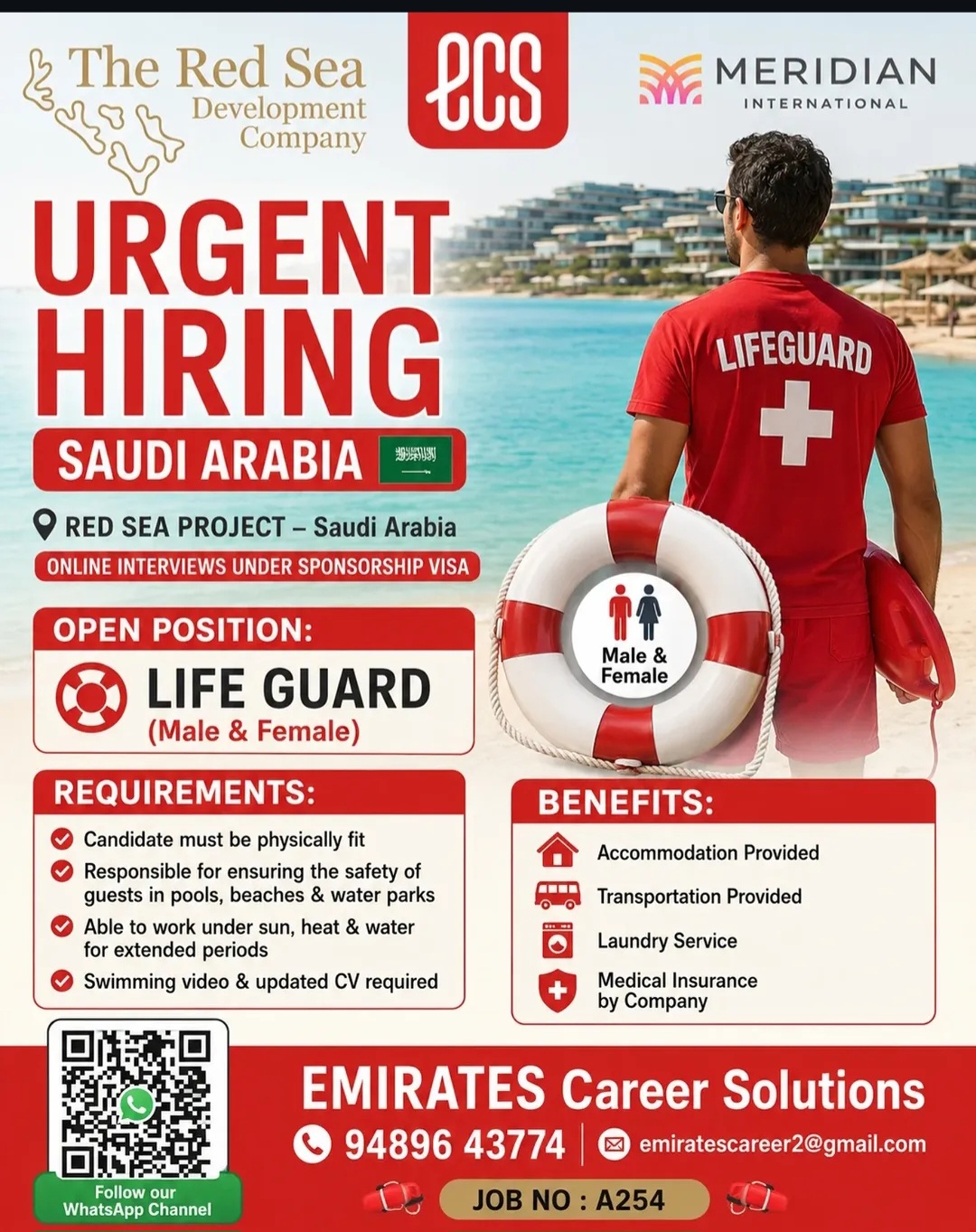 URGENT HIRING – SAUDI ARABIA