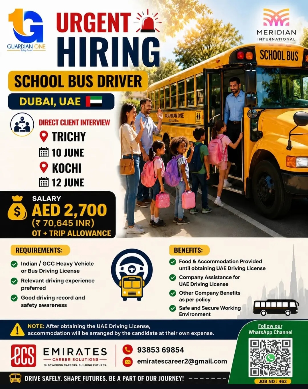 URGENT HIRING