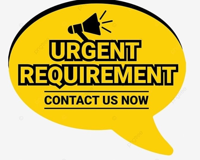 Urgent Requirement – IPC, Hyderabad