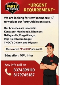*Urgent Requirement*