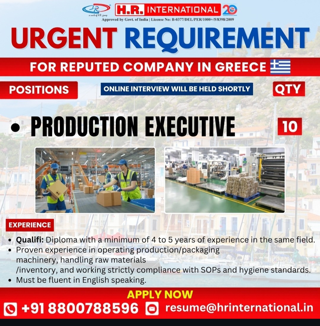 Urgent Requirement