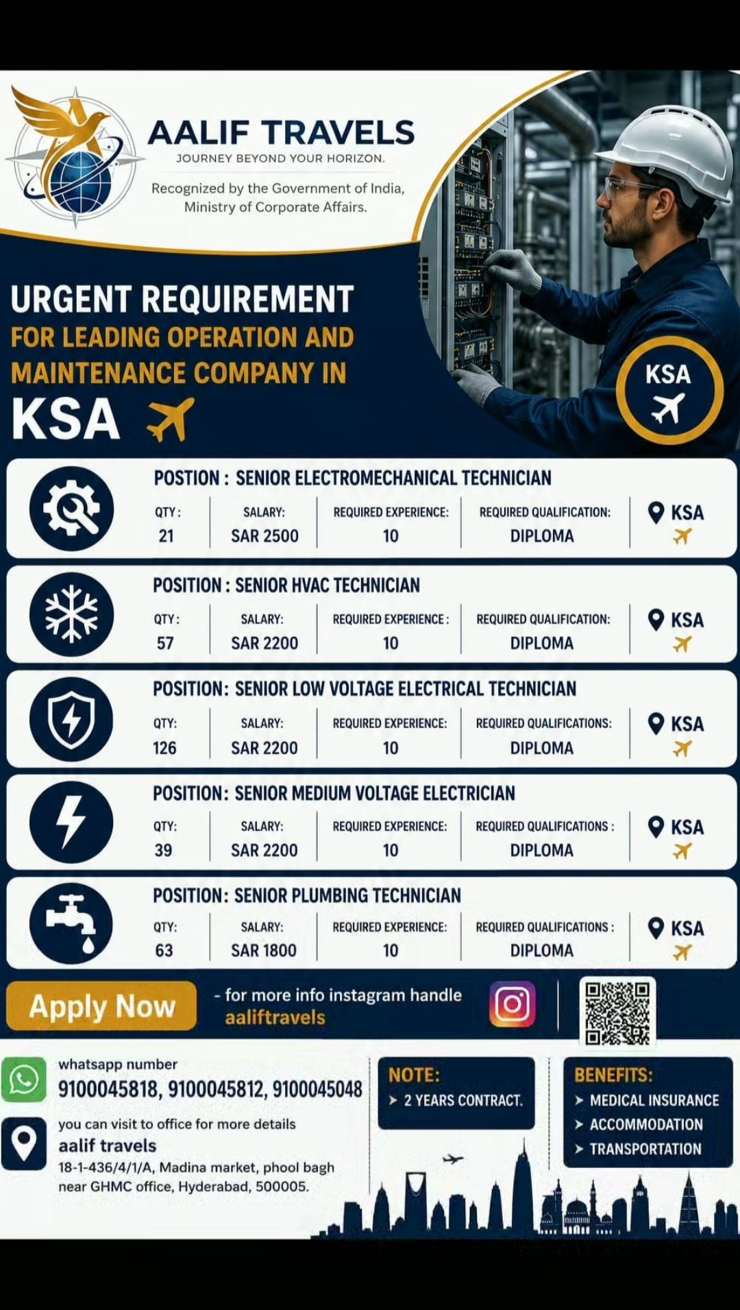 URGENT REQUIREMENT