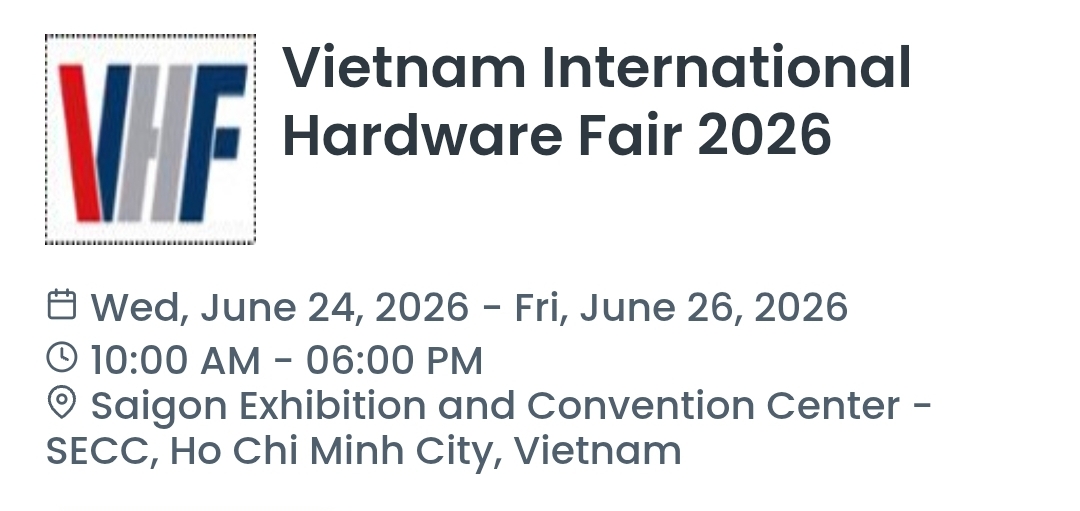 Vietnam International Hardware Fair 2026