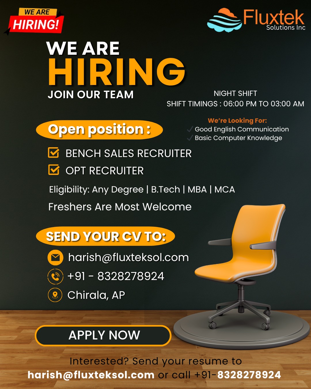 🚨 WE ARE HIRING! 🚨