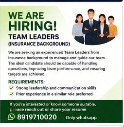 We are hiring.....!