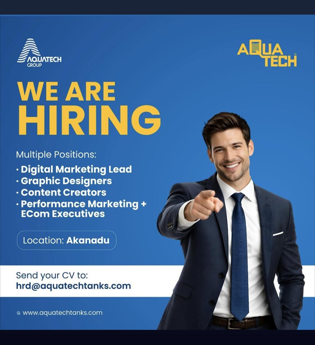 We Are Hiring