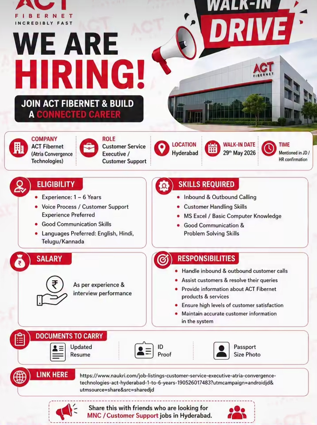 WE ARE HIRING