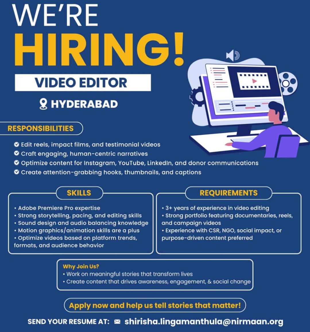 WE ARE HIRING