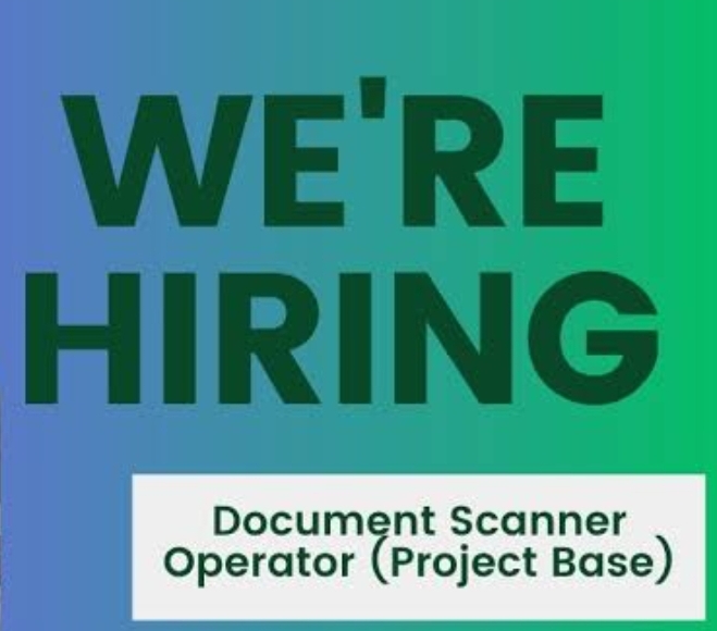 We are looking for Document Scanners for a 1 Month Project