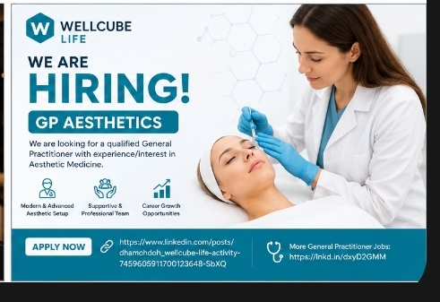 Wellcube Life Hiring: GP Aesthetics