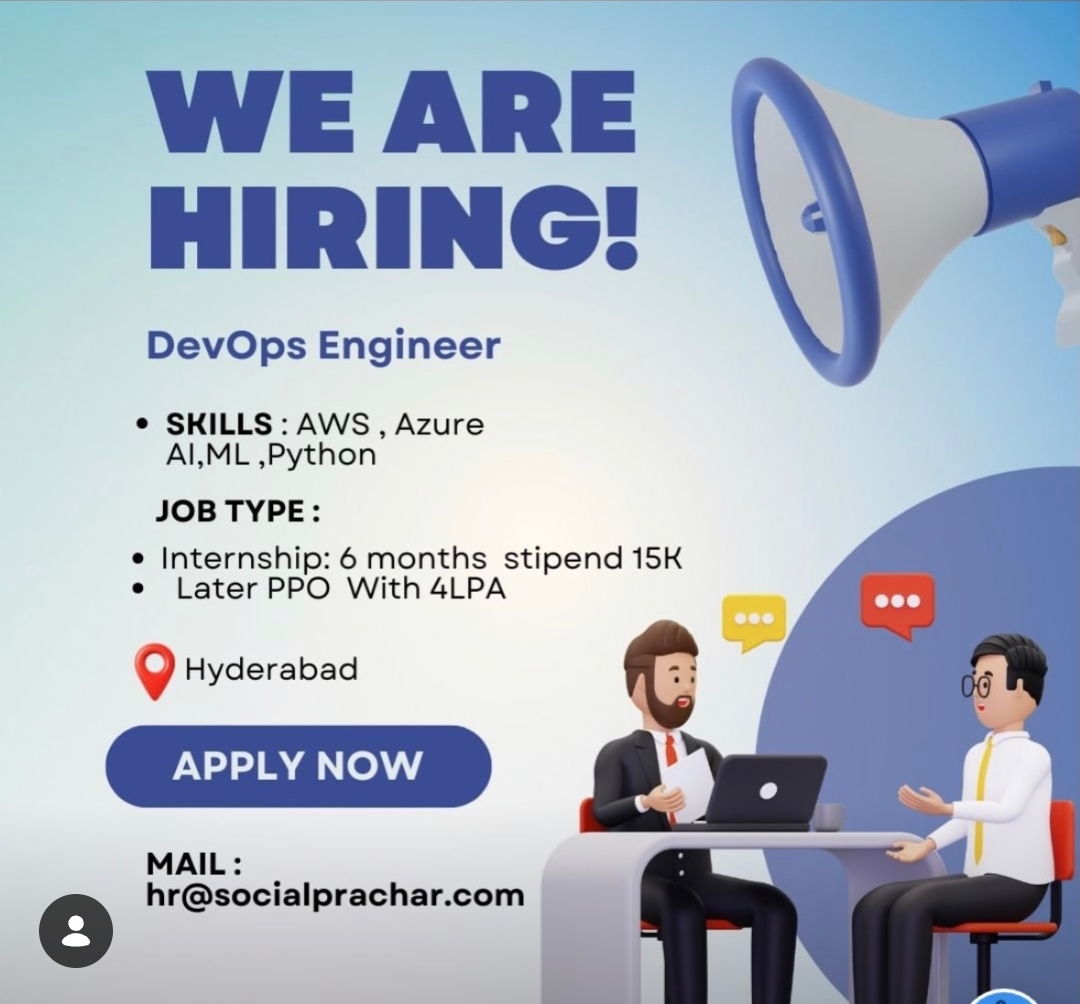 We're Hiring for our Client Freshers