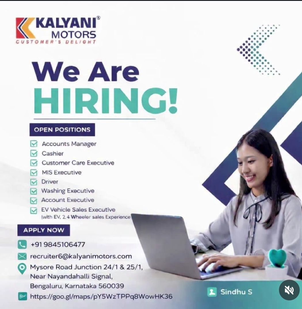 🚨 We’re Hiring – Multiple Positions Open!