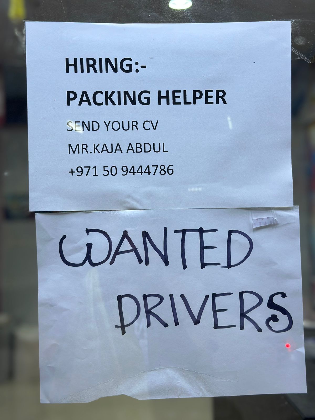 🚨 We’re Hiring! – Packing Helper