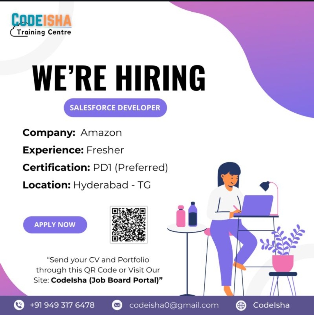 We're Hiring Salesforce Developers!