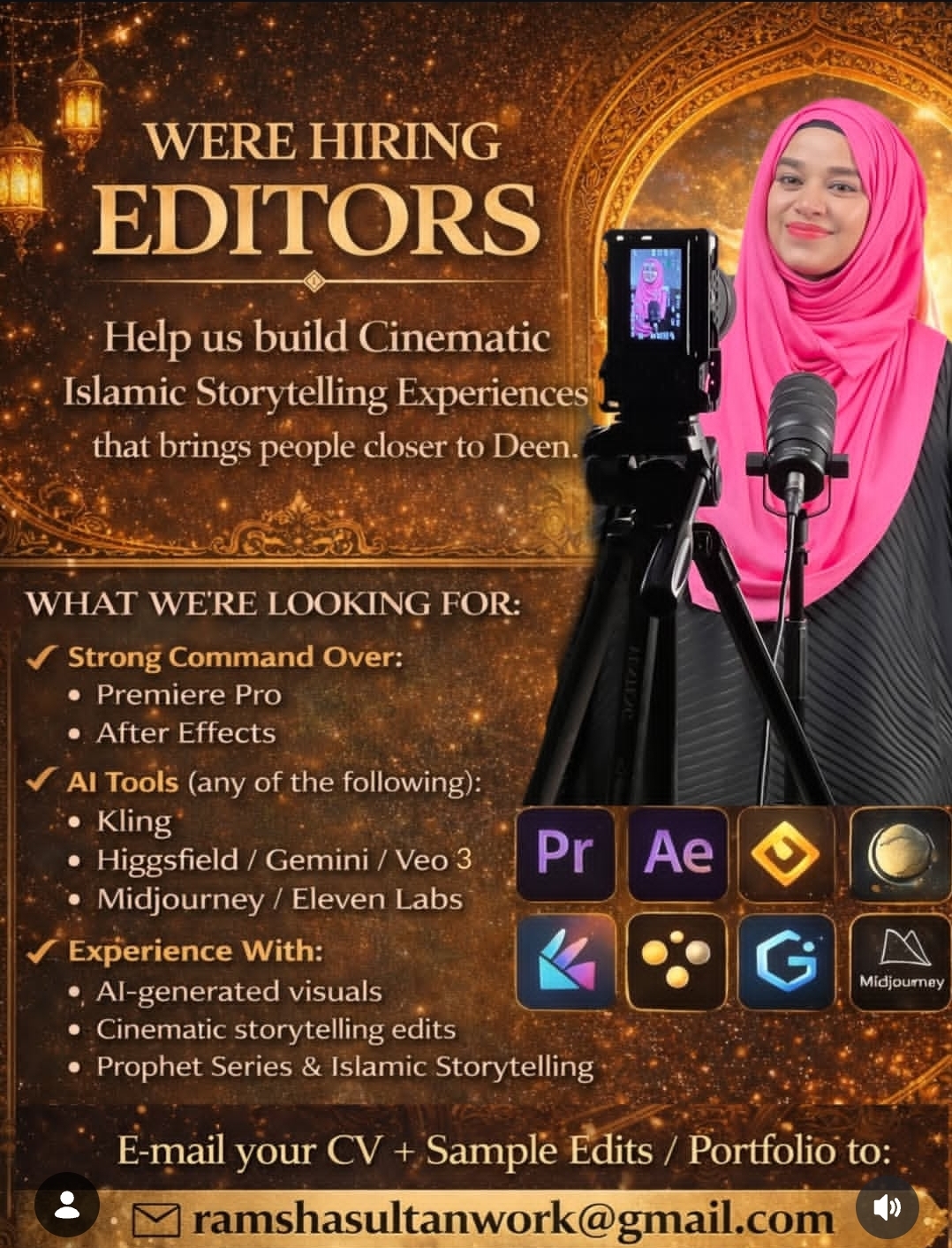 We're Hiring Video Editors (Urgent)