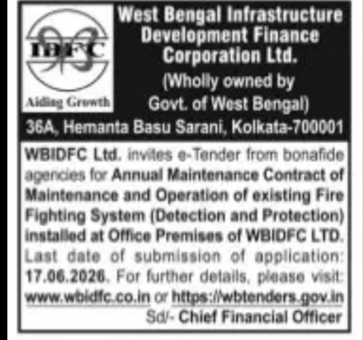 WEST BENGAL INFRASTRUCTURE DEVELOPMENT FINANCE CORPORATION LTD. (WBIDFC)