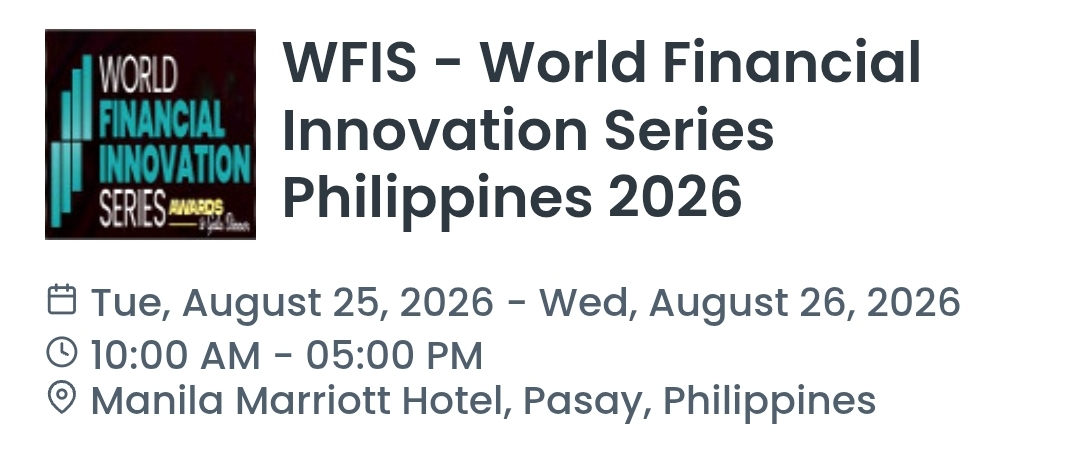 WFIS - World Financial Innovation Series Philippines 2026