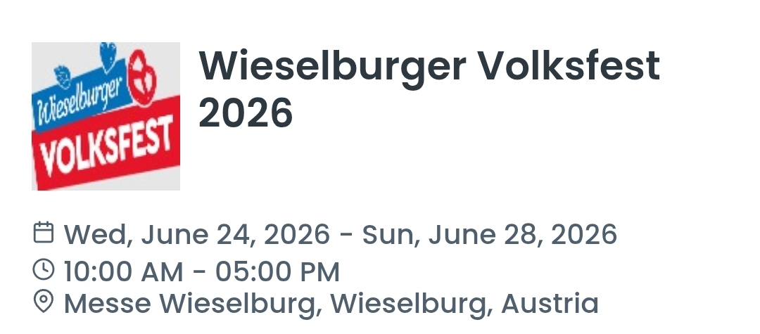 Wieselburger Volksfest 2026