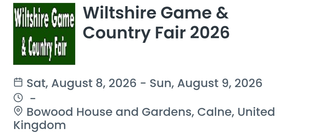 Wiltshire Game & Country Fair 2026
