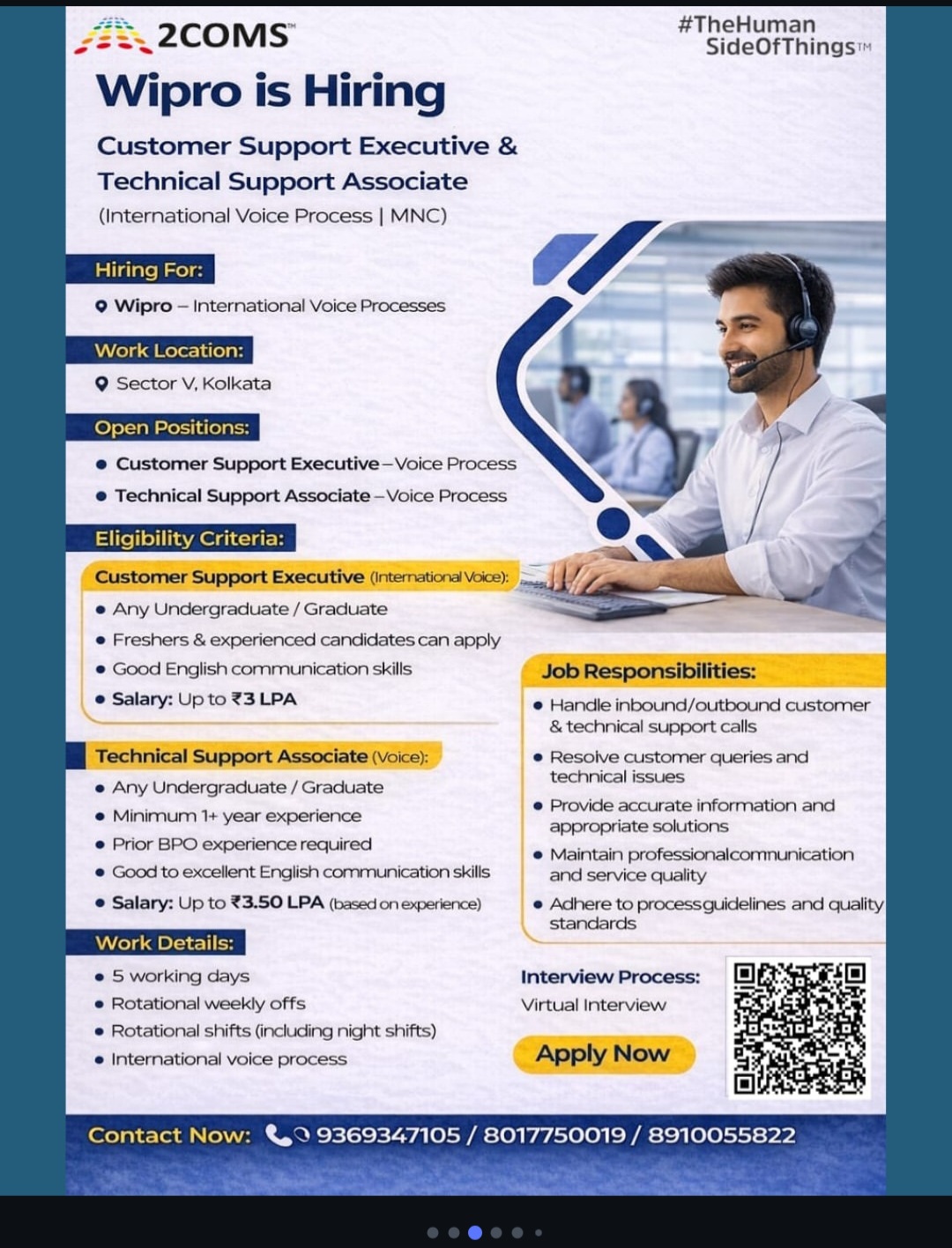 Wipro is Hiring!!!!!