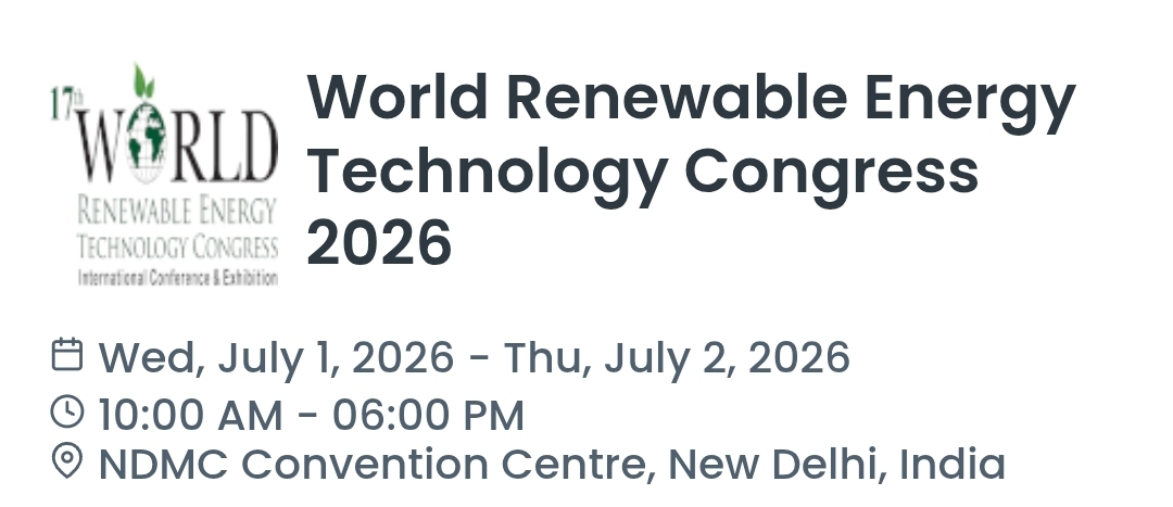 World Renewable Energy Technology Congress 2026