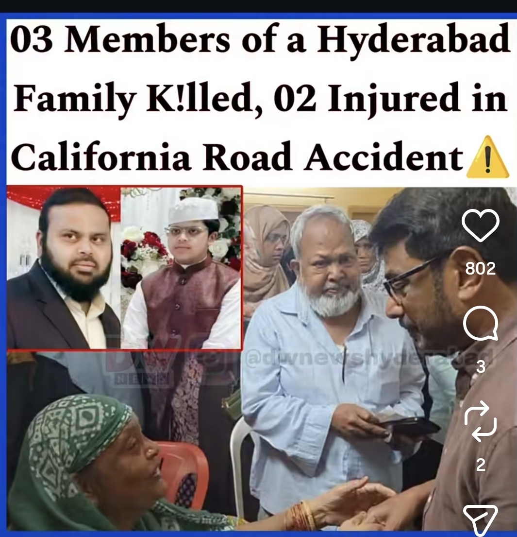 Accident in California