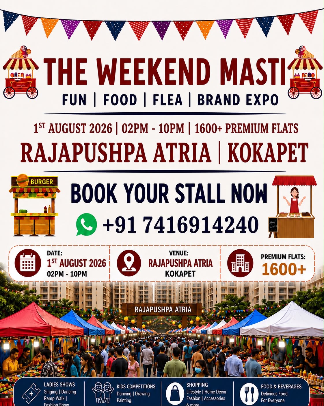 Fun Food festival at Kokapet