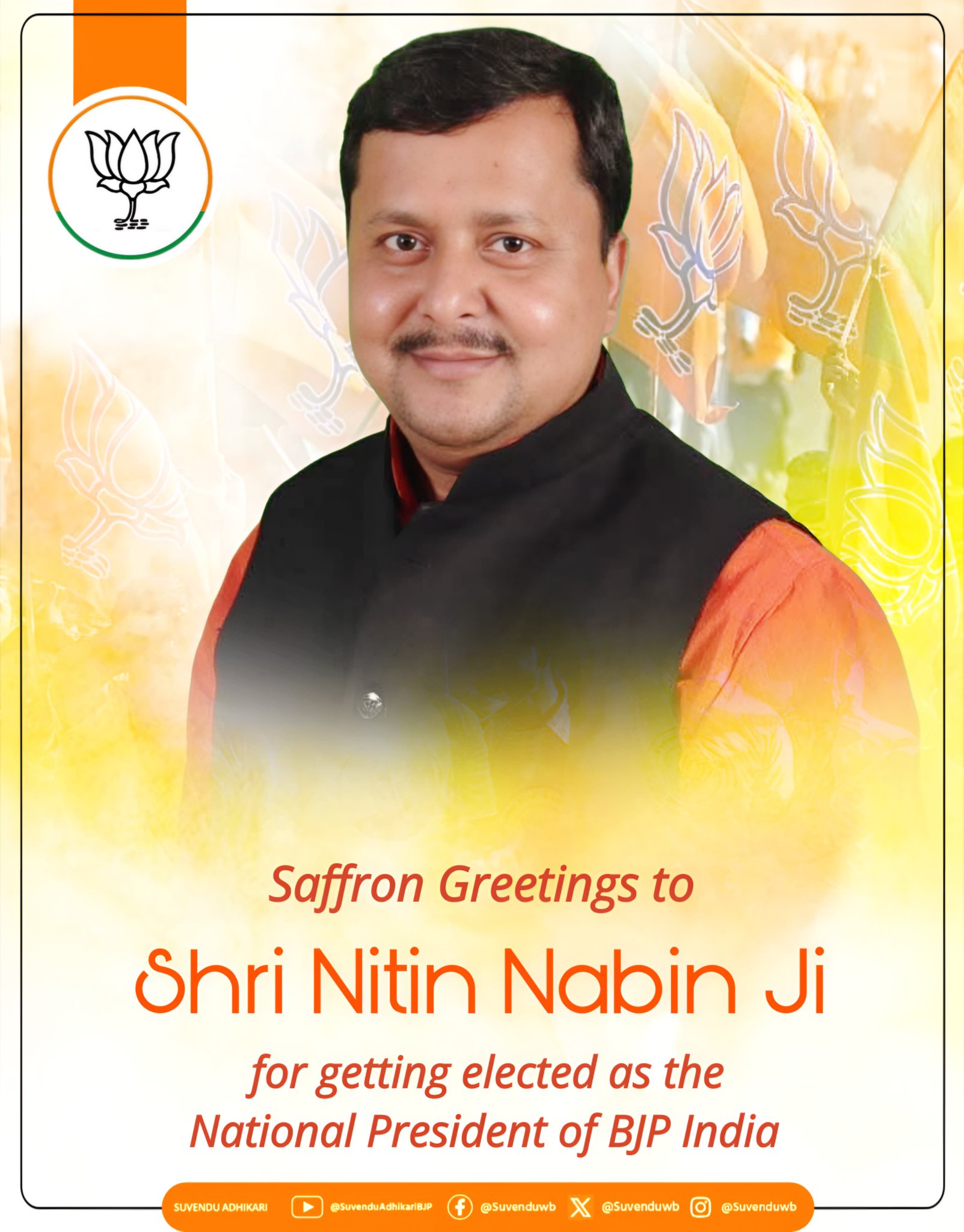 Nitin Nabin is new BJP President
