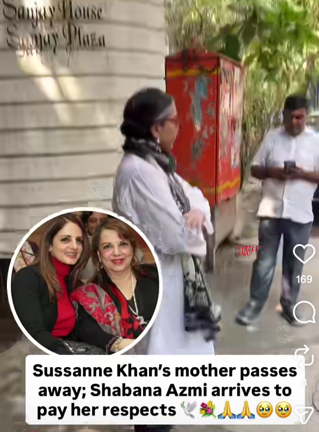 sad demise of zarine khan