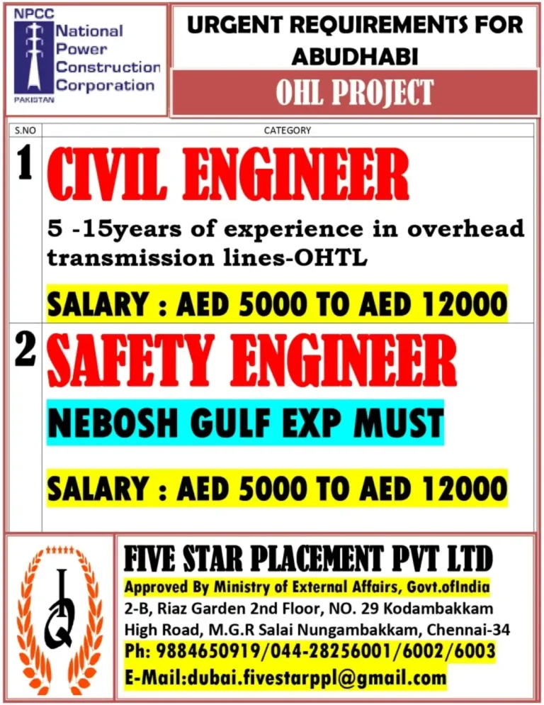 Abu Dhabi – OHL Project (NPCC)