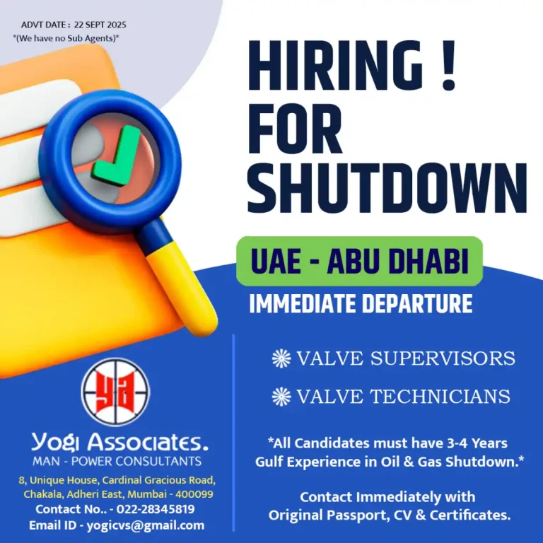Abu Dhabi – Oil & Gas Shutdown