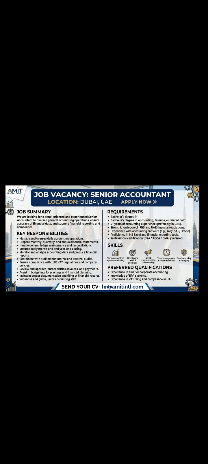 accountant required in UAE