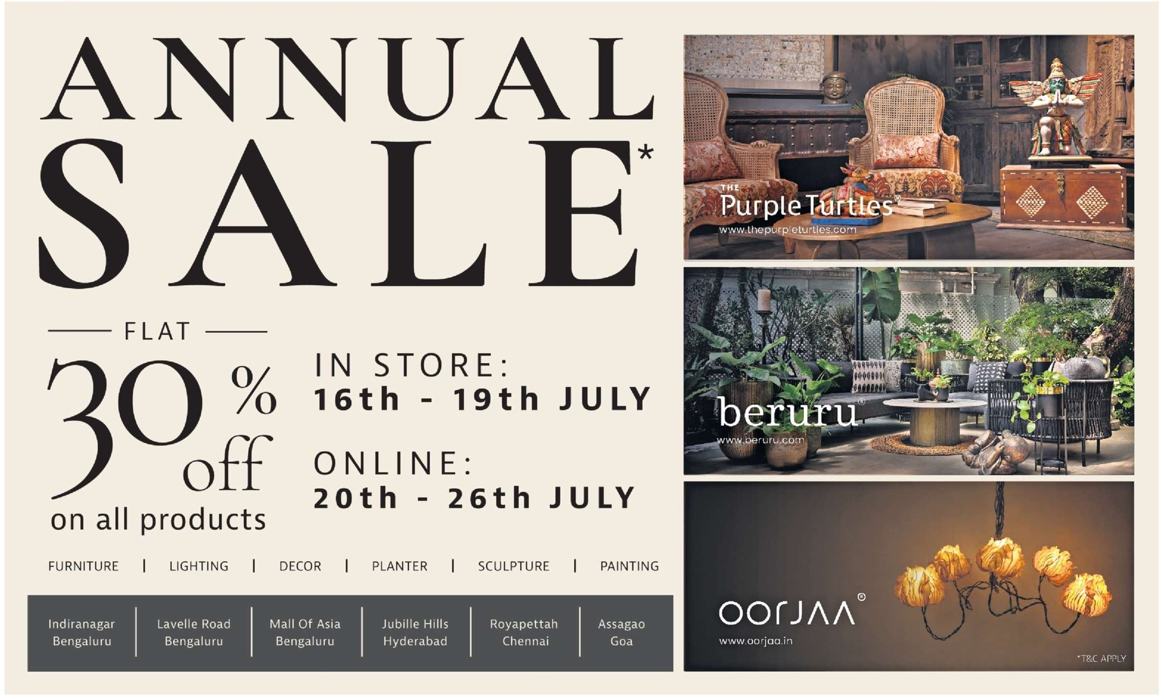 Annual Sale !!!! FLAT 30% OFF!!! 📴
