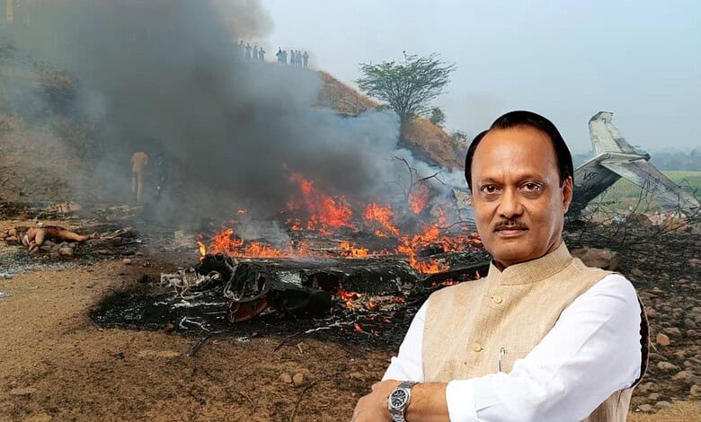 aramati Plane Crash Sparks Fire; Details Awaited