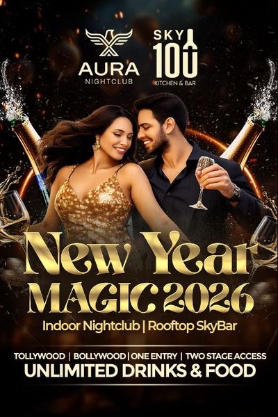 ✨ Aura Nightclub Presents: NYE 2026 – Neon Magic & Unlimited Vibes ✨