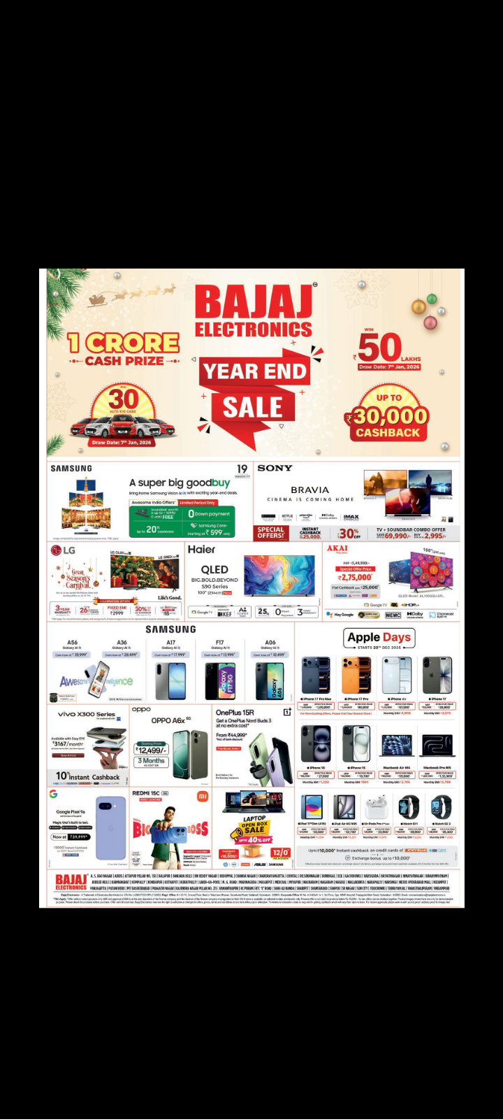 Bajaj Electronics Festive